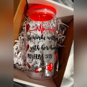 Nurse & Scripture Cup